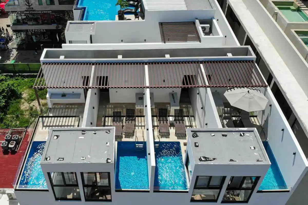 Stayon5A.Av.Penthouse With Privatepool Freeparking Playa del Carmen Dış mekan fotoğraf