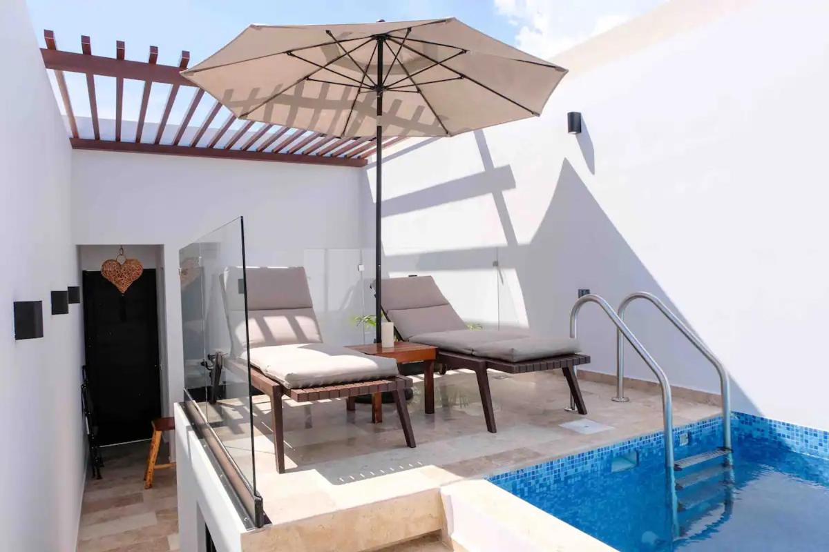 Stayon5A.Av.Penthouse With Privatepool Freeparking Playa del Carmen Dış mekan fotoğraf